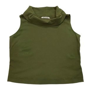 Vintage Allen By ABS Sleeveless Turtleneck